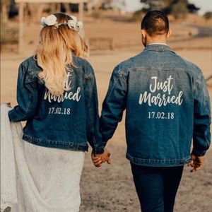 Just married jacket
